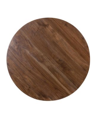 Portola Solid Acacia Wood Dining Table, Brown