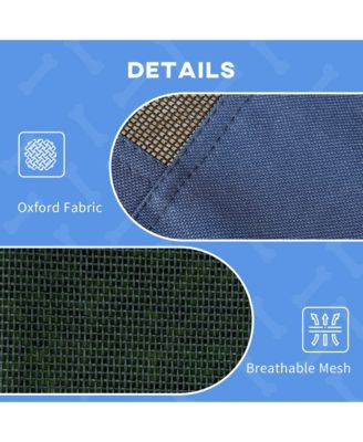 Elevated Pet Bed Dog Foldable Cot Tent Canopy Inst Shelter,