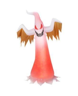 6 ft Halloween Inflatable Ghost Quick Blow up Halloween Decor with LED Lights