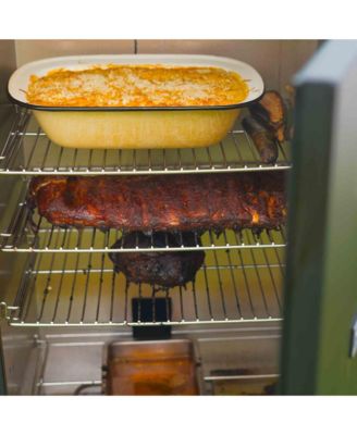 1500 Watt Electric Vertical Smoker with 531 Sq In Cooking Area, Black