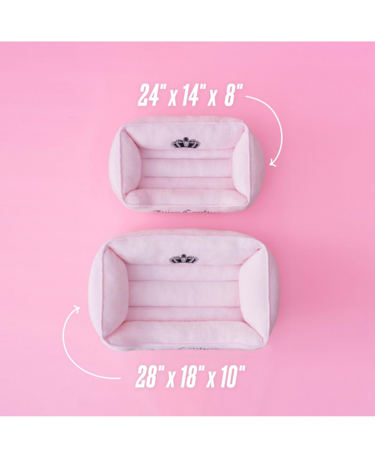 Juicy Couture Crown Bling Pet Bed