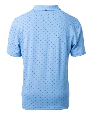 Men's Virtue Eco Pique Tile Print Recycled Polo Shirt