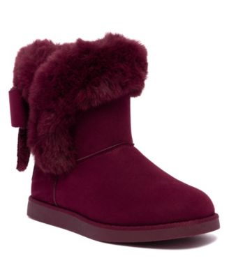 Women's Kenia Cozy Bow Detail Booties