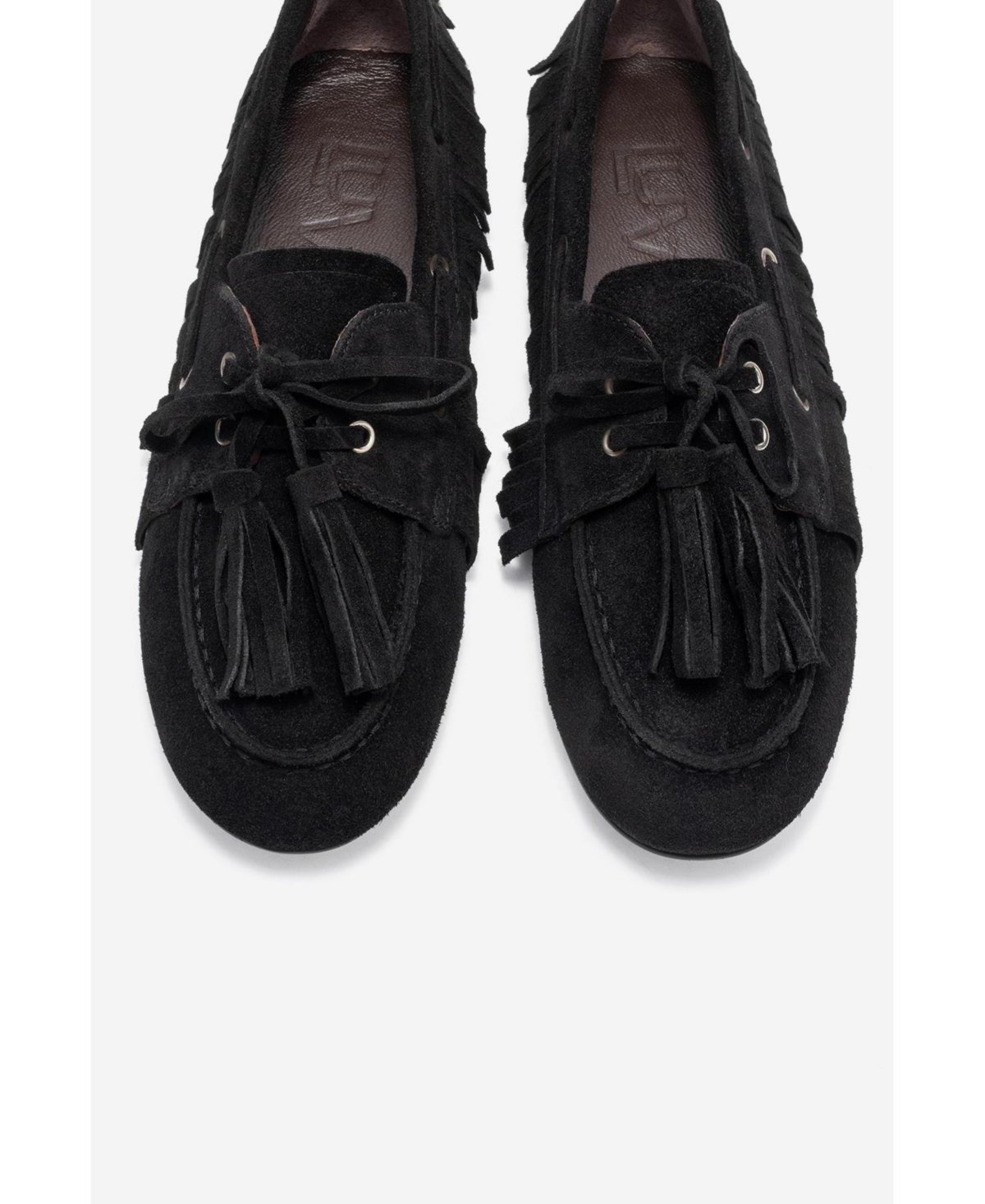 Forever & Always Shoes Fenora Leather Tassel Loafer (Women)