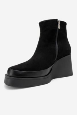 Women's Livia Leather Wedge Boot