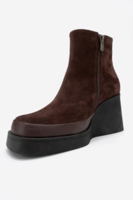 Women's Livia Leather Wedge Boot