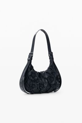 Women's Small braided floral bag