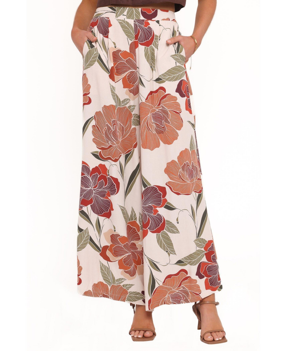 Petal and Pup Women's Bertha Pant - Fall Floral