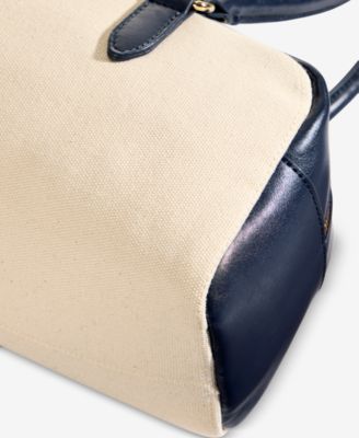 Broocke East West Canvas Satchel