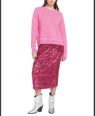 Women's Knit Sweatshirt Pullover