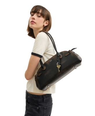 Empire Medium Loved Leather Carryall Bag 34