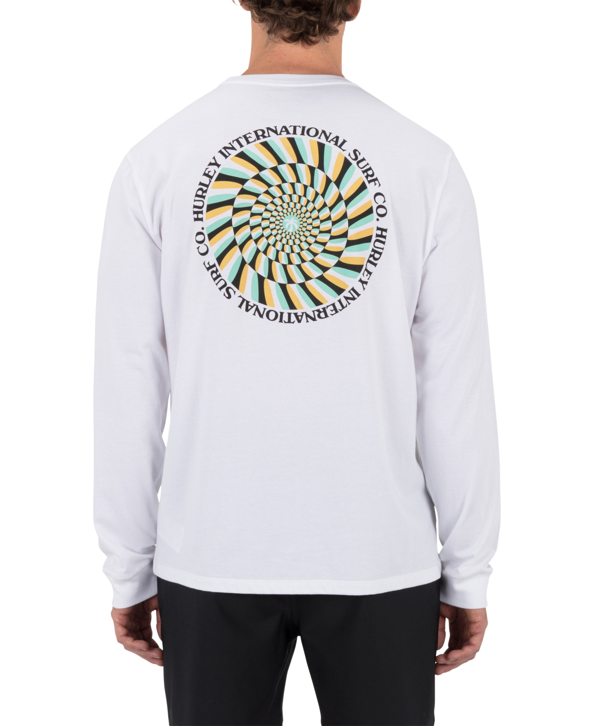 Hurley Men's Illusions Long-Sleeve T-Shirt
