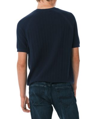 Men's Wipped Textured Knit Sweater