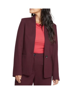 Women's Lennox Collarless Ponte Blazer