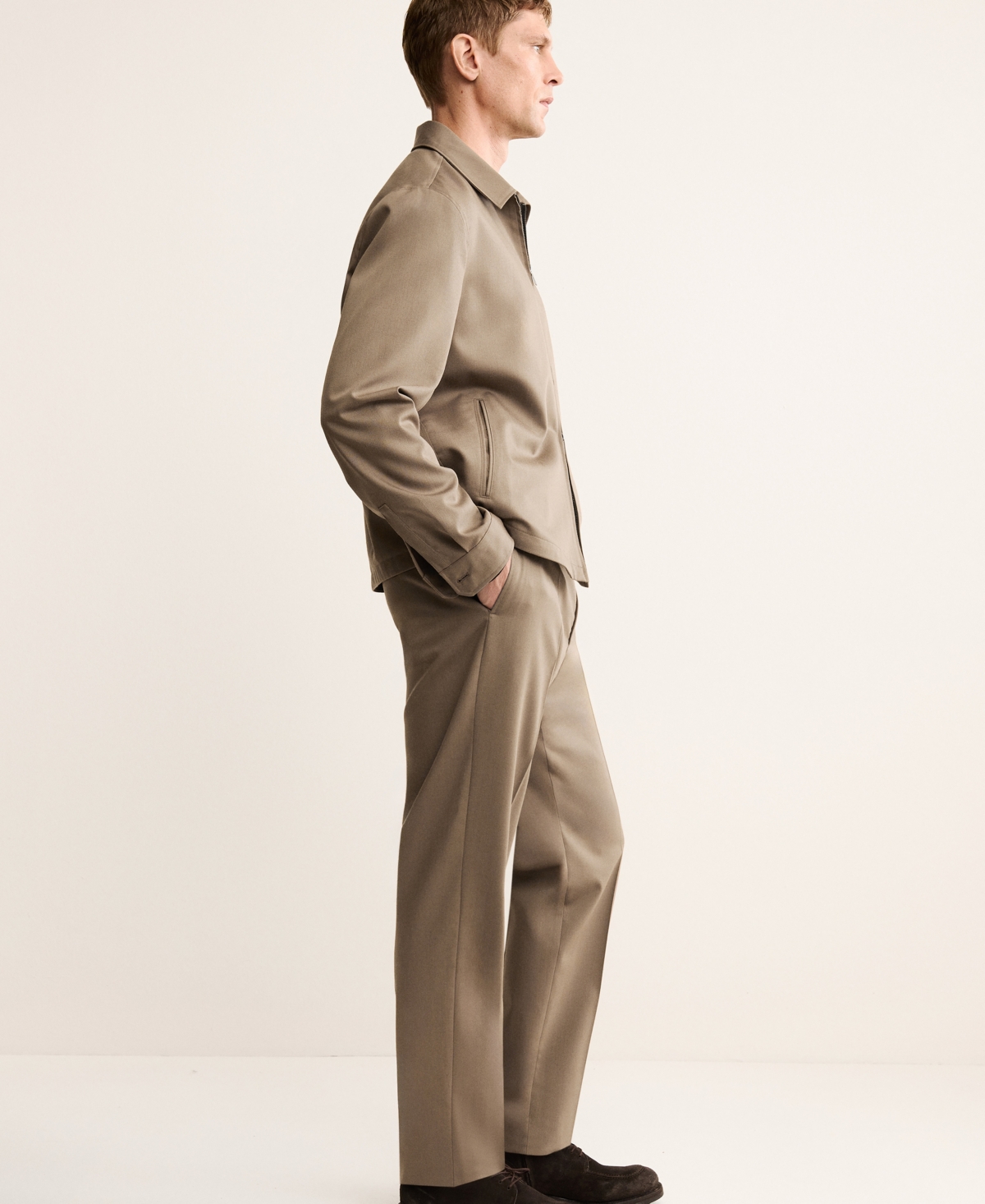 Mango Men's Italian Wool Jacket