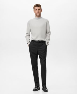 Men's Ribbed Turtleneck Sweater