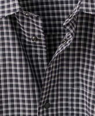 Men's Cotton Relaxed-Fit Check Shirt