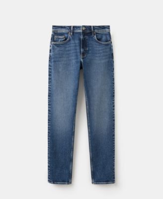 Men's Jan Slim-Fit Faded Dark-Wash Jeans