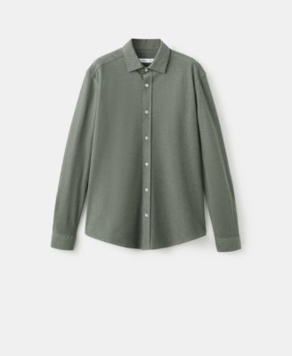 Men's Cotton Slim-Fit Shirt