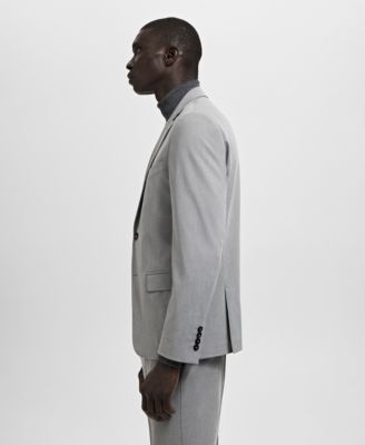 Men's Stretch Fabric Super Slim-Fit Suit Jacket