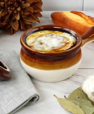 Long Handle Soup Bowls, Set of 4