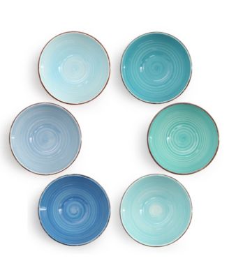Blue Ridge Cereal Bowls, Set of 6