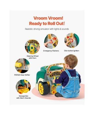 Kids Engine Toy with 60 Pieces and Removable Car Repair Parts