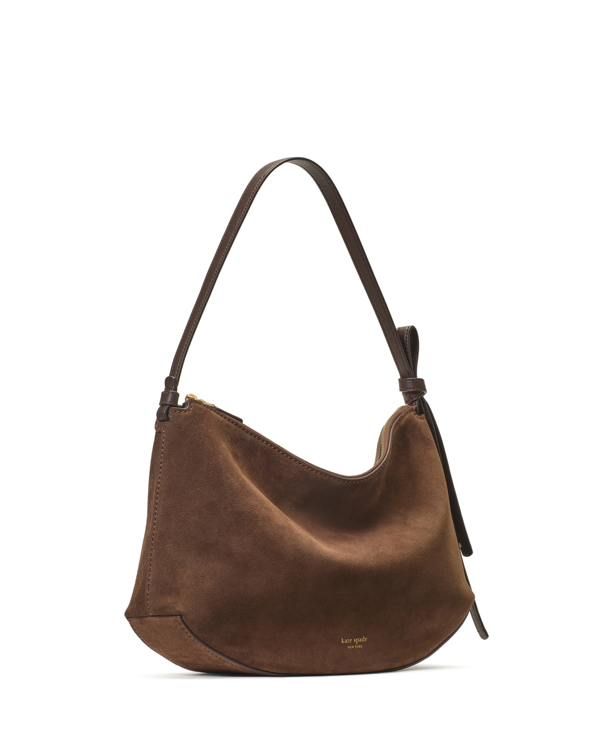 kate spade new york Loop Suede Large Shoulder Bag