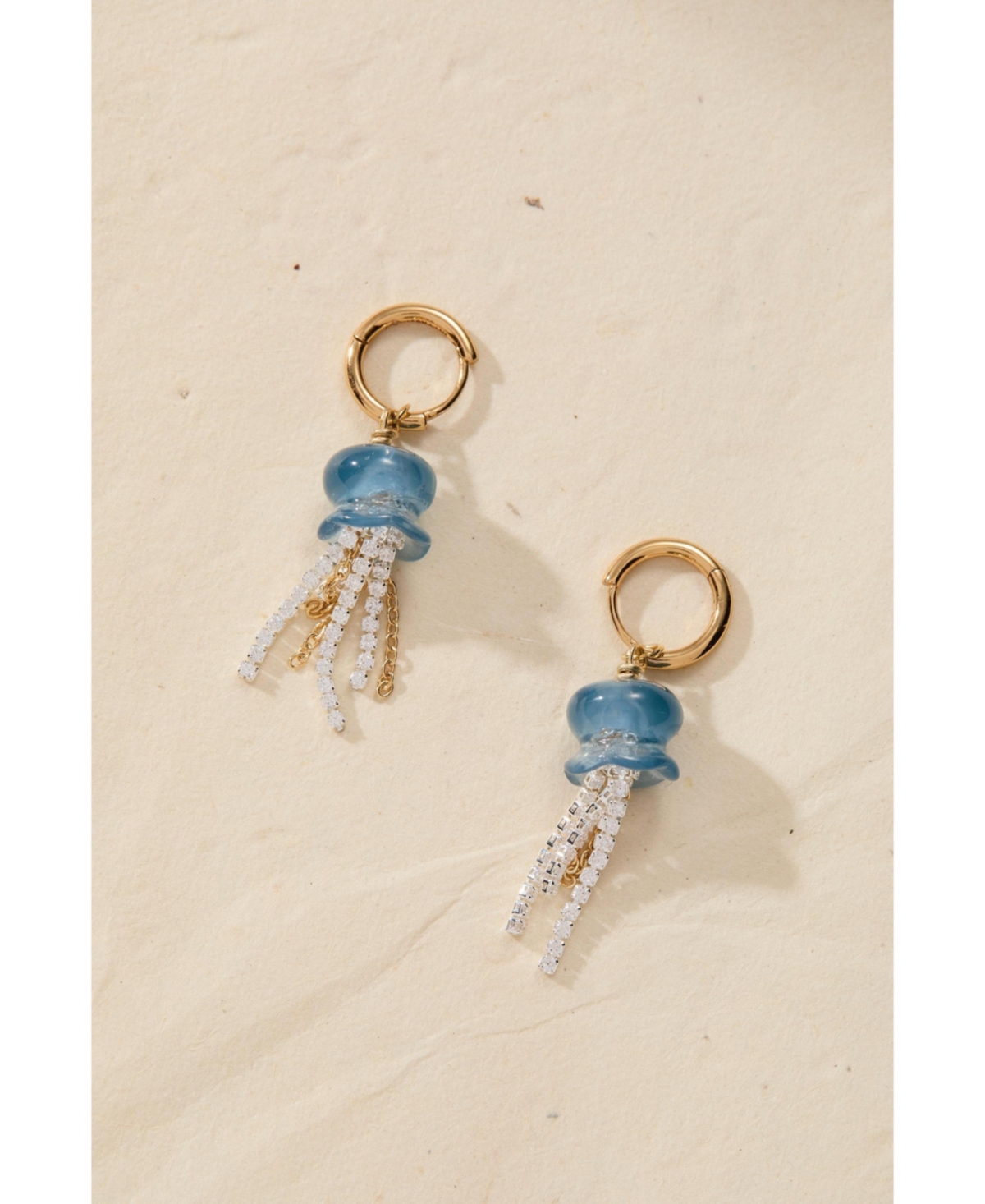 Whimsical Jellyfish Huggie