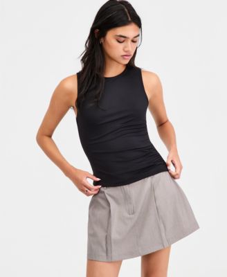 Women's Sleeveless Ruched Top