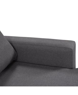 Sleeper Sectional Sofa with Storage and Cushions