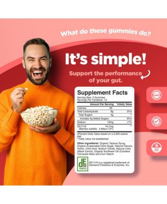 Probiotic Adult Gummy, Strawberry, 30ct