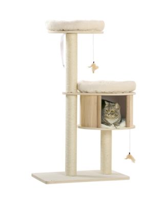 3-Level Cat Tree with Sisal Scratching Posts