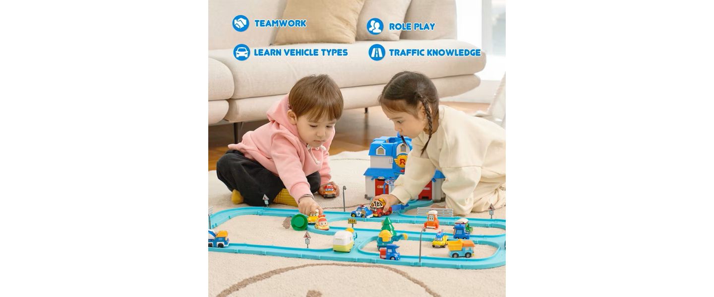 Детские игрушки Robocar Poli Sandville Die-Cast Rescue Vehicle 3-Piece Set — фото 10