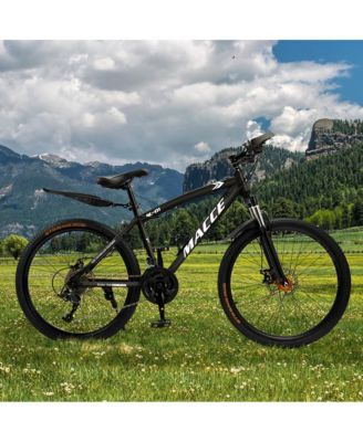 27.5-Inch 27-Speed Mountain Bike with Lock-Out Fork & Dual Disc Brakes for Versatile Riding