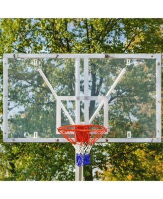 18 Inch Replacement Basketball Rim with All-Weather Net