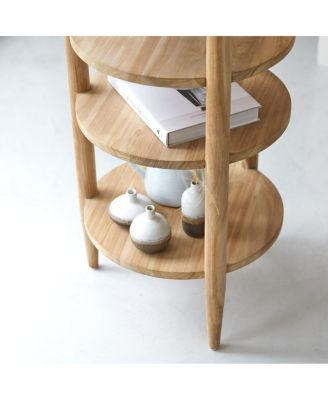 Poline shelving unit in teak 170