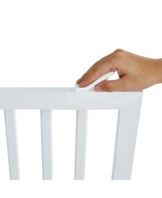 3-Panel Foldable Freestanding Pet Gate, 60" W x 24" H, White