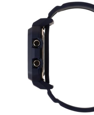 Women's Japanese Quartz Baby G Navy Blue Resin Watch 39mm