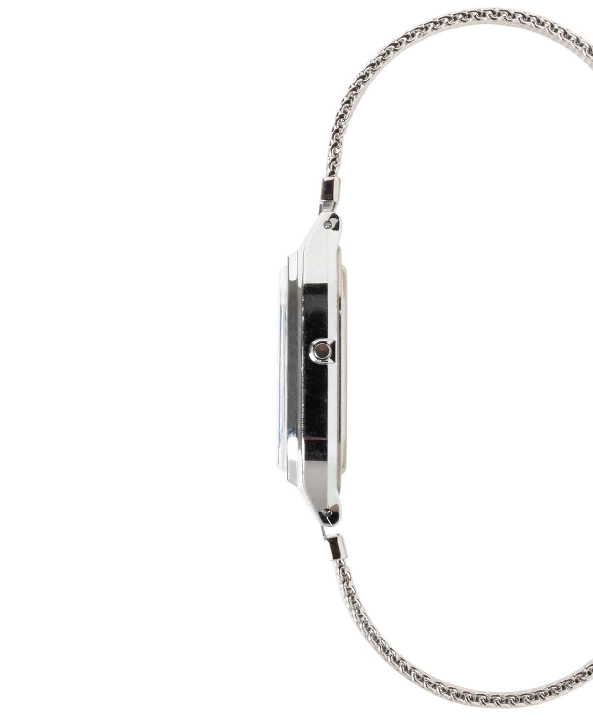 Casio Unisex Japanese Quartz Silver-Tone Watch 29.8mm