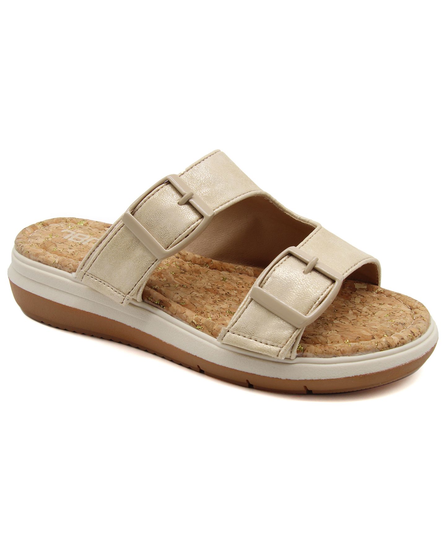 Женские сандалии JBU Kona Casual Wedge, цвет: Серо-коричневый — фото 1