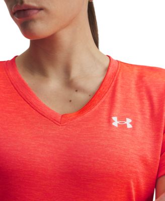 Women's Twist Tech V-Neck Short-Sleeve Top