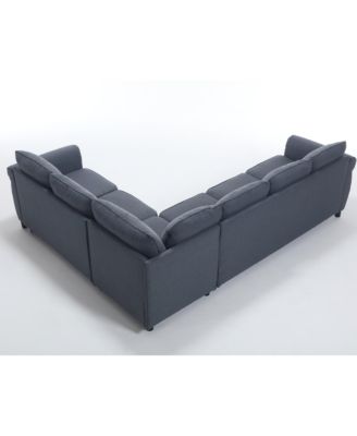 Spacious and Stylish Sectional Sofa Unwind and Entertain in Comfort