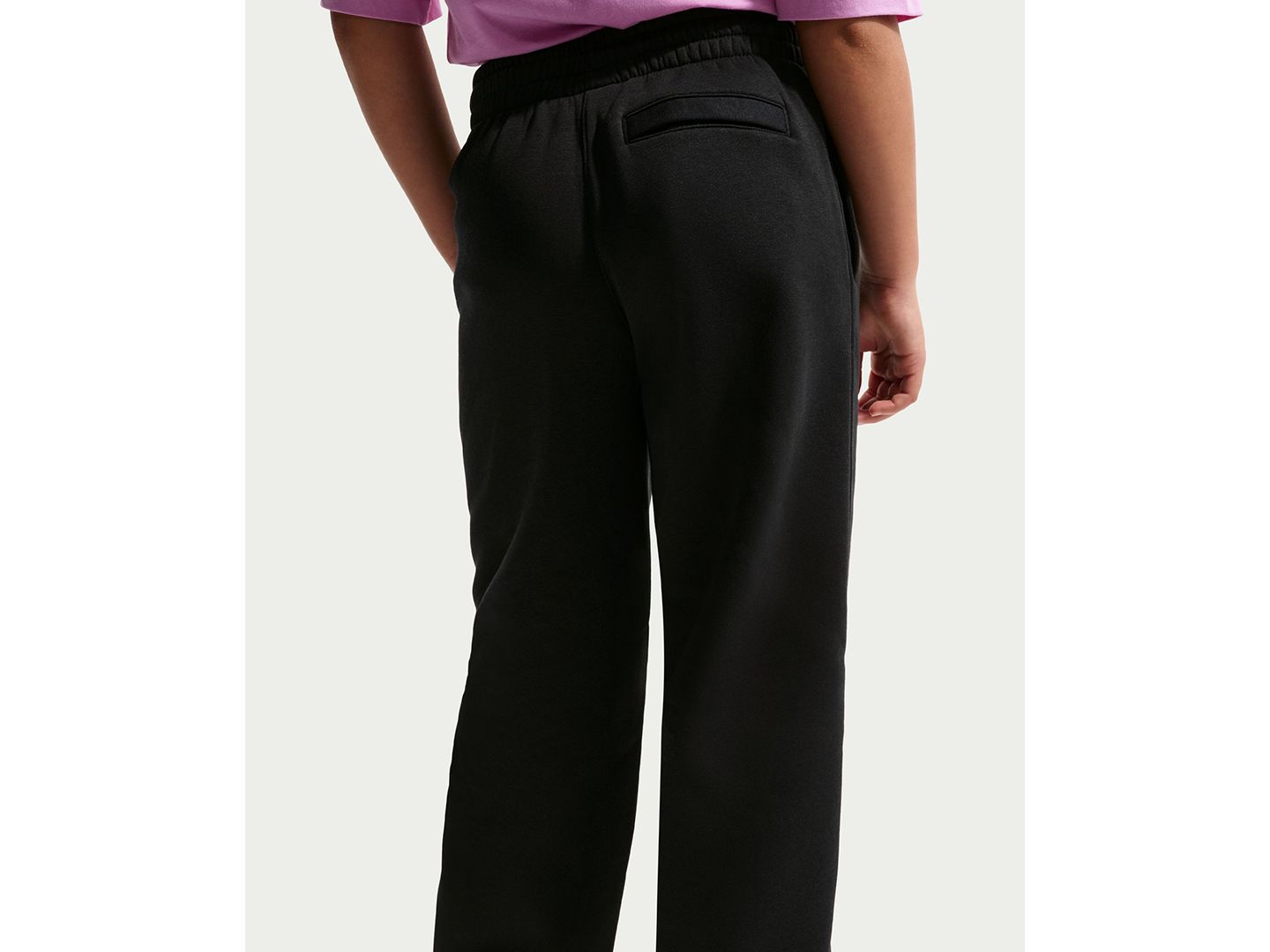 Детские брюки Nike Sportswear Loose Open-Hem, цвет: Чёрный — фото 4
