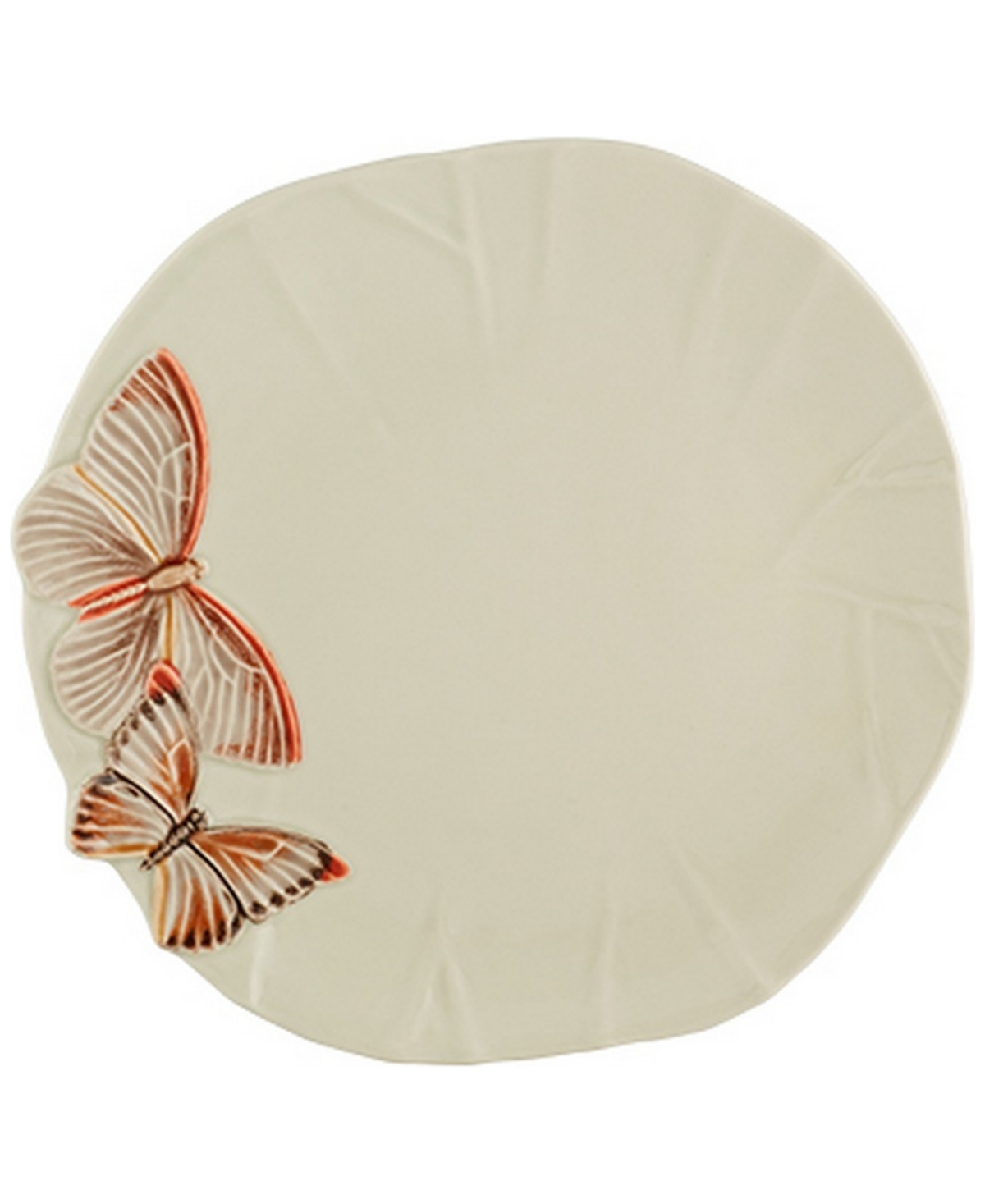 Bordallo Pinheiro Cloudy Butterflies By Claudia Schiffer Dinner Plates, Set of 4