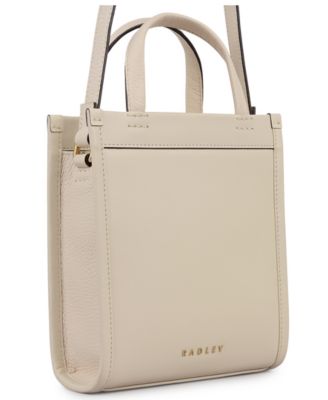 Alba Place Mini Smooth Leather Ziptop Crossbody Bag
