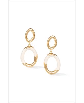 Time Ripples Round Earrings