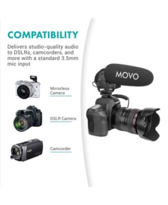 VXR3031 Shotgun Microphone - Supercardioid On-Camera Shotgun Mic