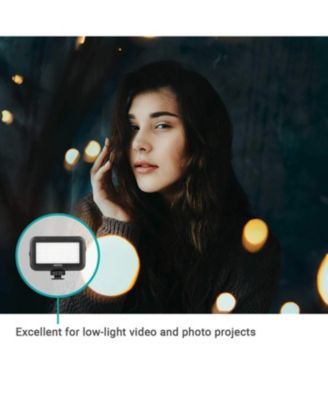 LED-30 Mini LED Light Panel - Adjustable Brightness, Rechargeable Battery