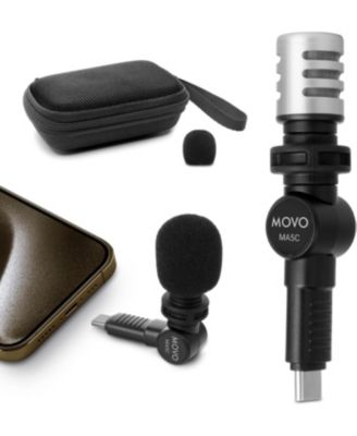 External USB-C Microphone for iPhone 15/16 - Mic for iPhone 15/16, USB-C Devices